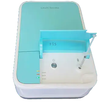 OralChroma, aparelho usado para separar e quantificar compostos sulfurados voláteis relacionados ao mau hálito.